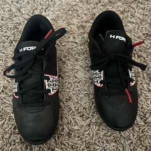 Under Armor soccer cleats.